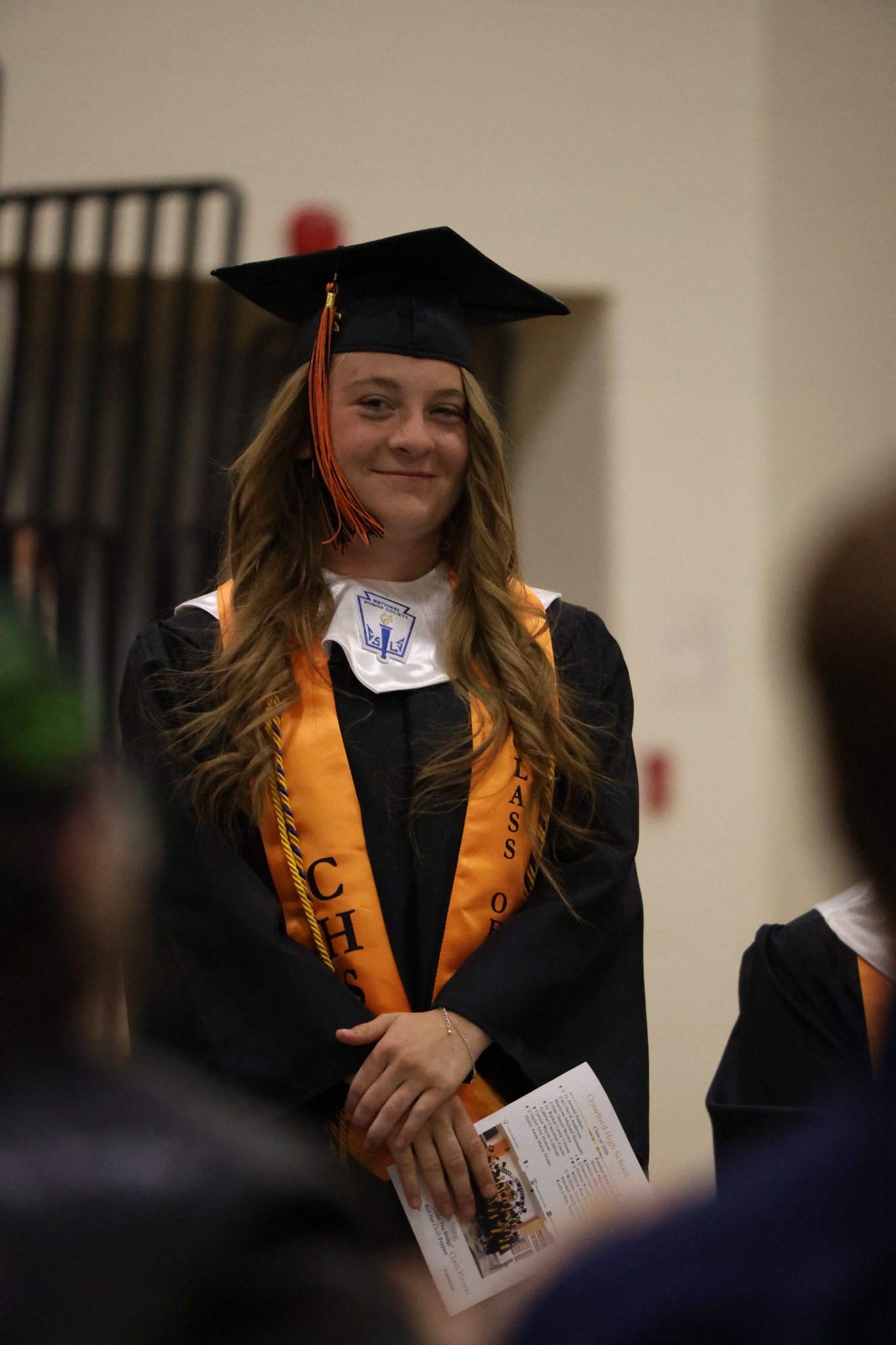 Crawford graduation portrait