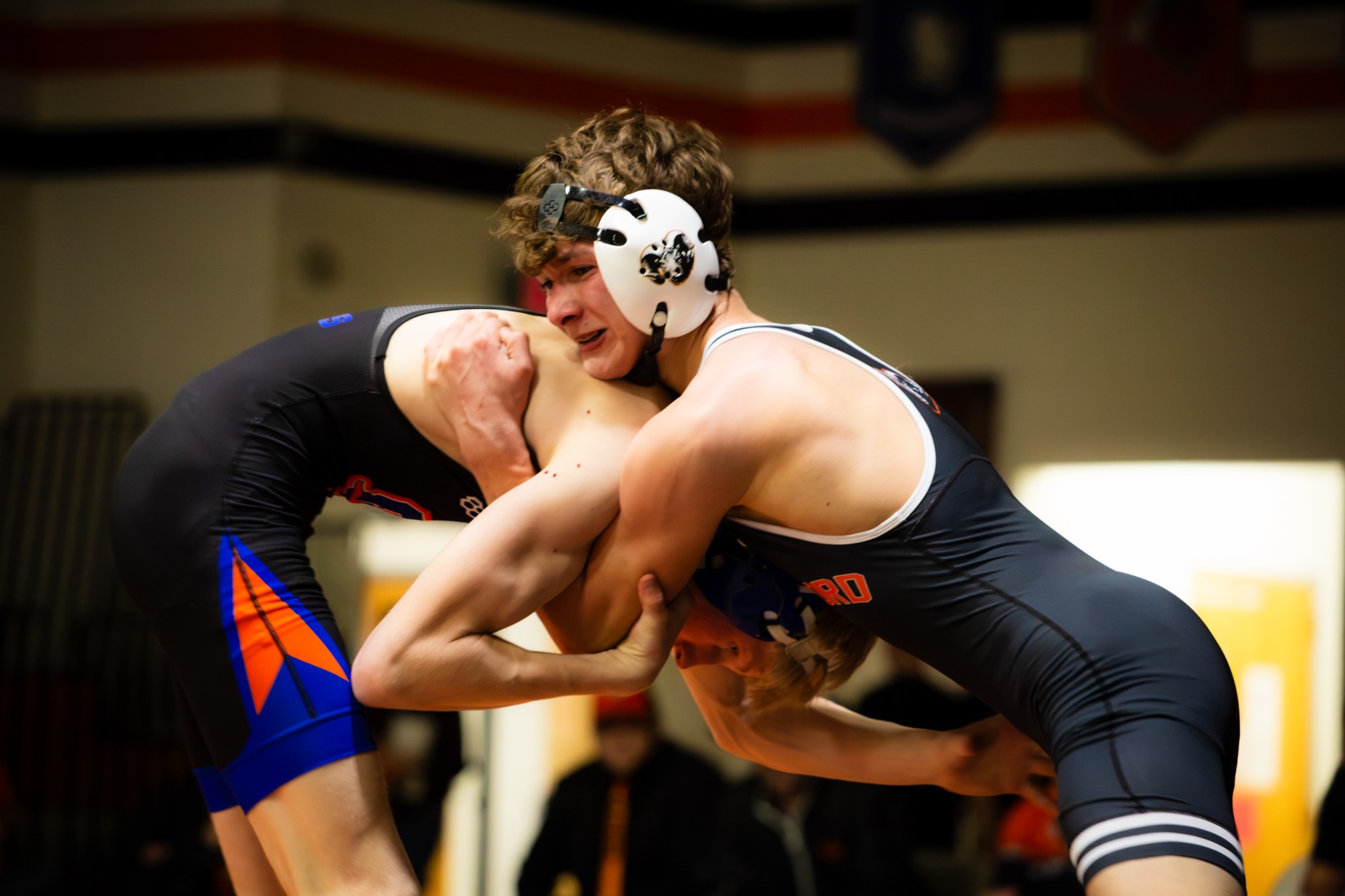 Wrestling action